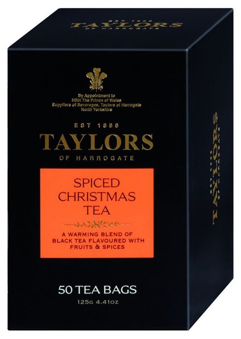 Taylors of Harrogate Spiced Christmas Tea Bags (50 teabags)