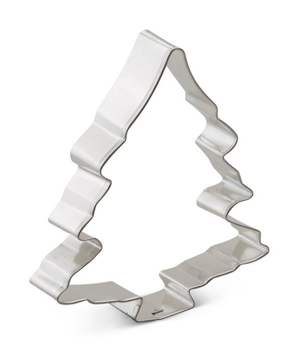 Ann Clark Tree Cookie Cutter - 5 Inches - Tin Plated Steel