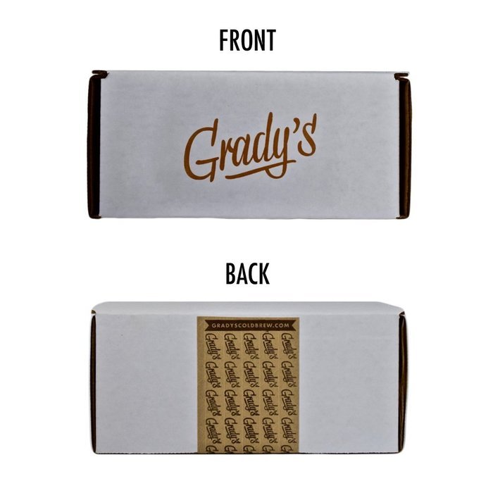 Grady's Cold Brew Iced Coffee Bean Bags (Pack of 8)