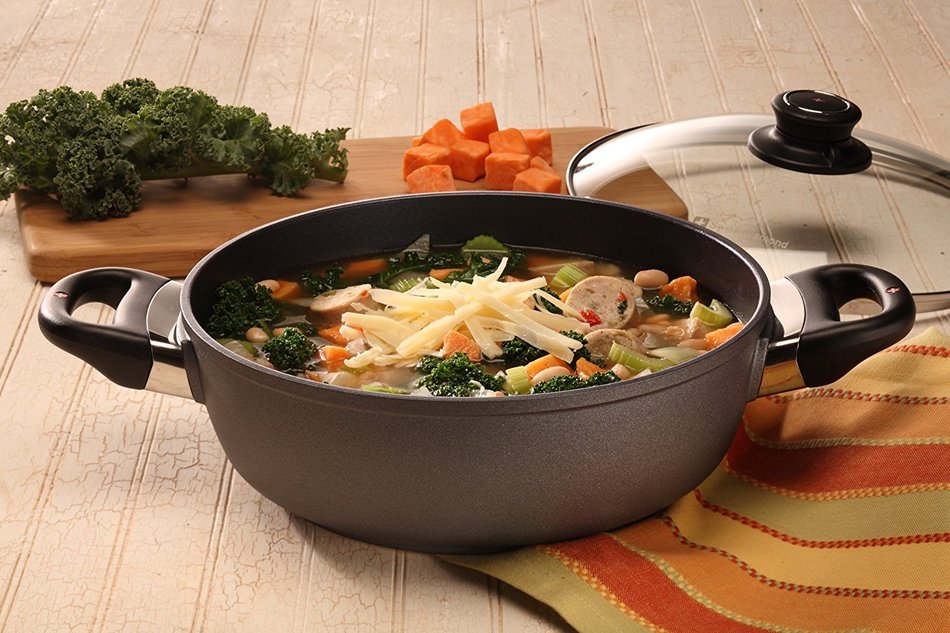Swiss Diamond Nonstick Casserole - 3.2 qt (9.5") N3