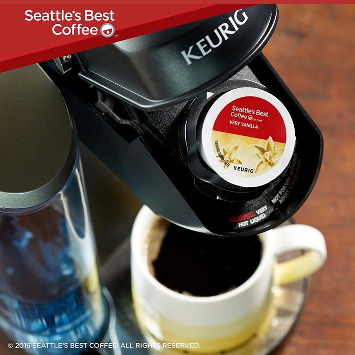 Seattle's Best Coffee Very Vanilla, K-Cup for Keurig Brewers, 60 Count N3