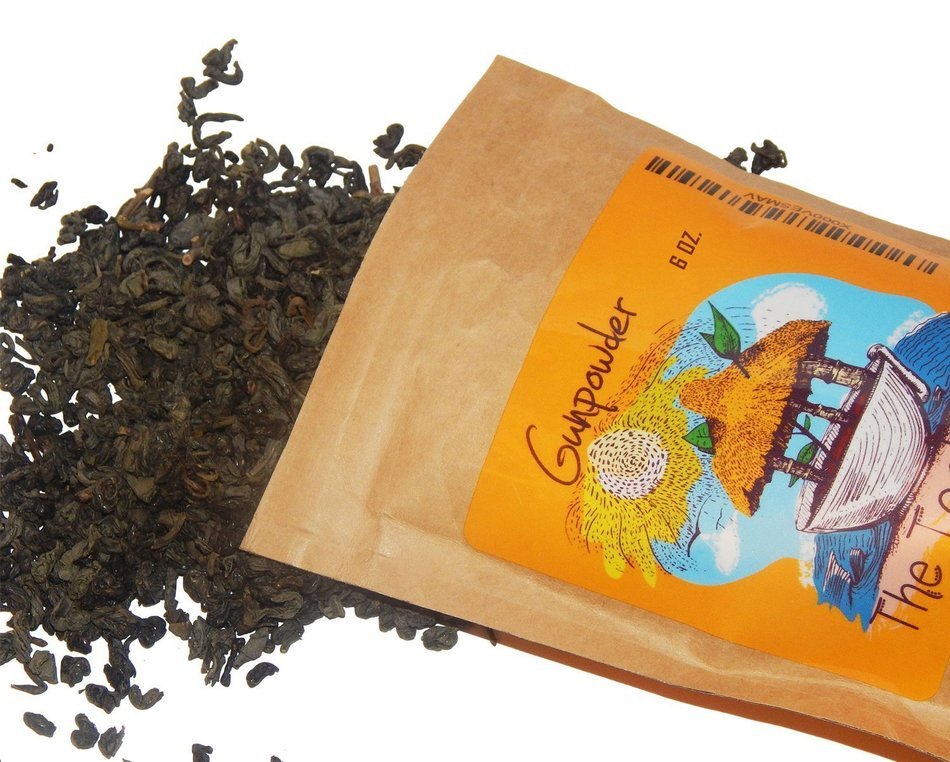 Organic Gunpowder Green Tea: 3-Time Award Winning Loose Leaf Tea &ndash; Hand-Rolled, Fair-Trade, Young And Tender Organic... N11