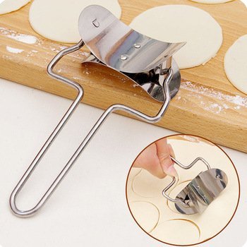Rolling Round Cutter by Rosa&rsquo;s | Stainless Steel Rolling Cookie Cutter | Baking & Pastry Kitchen Tool | Ideal...