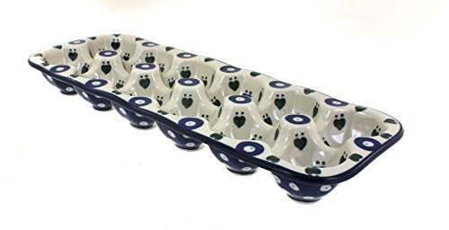 Polish Pottery Alyce Egg Tray (12-Count)