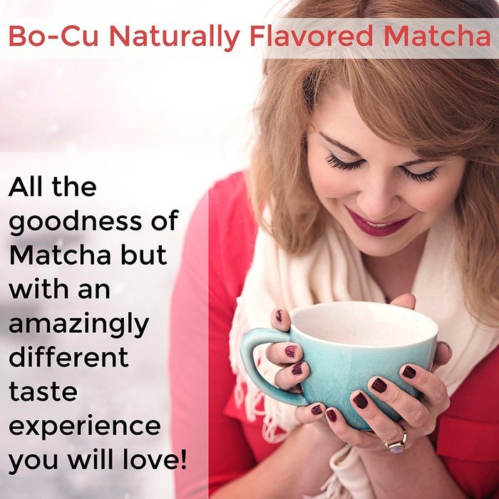 Raspberry Organic Matcha Green Tea Powder - 80 Servings, 8 oz - 2 Ingredients, Natural Flavored Instant Tea for... N5