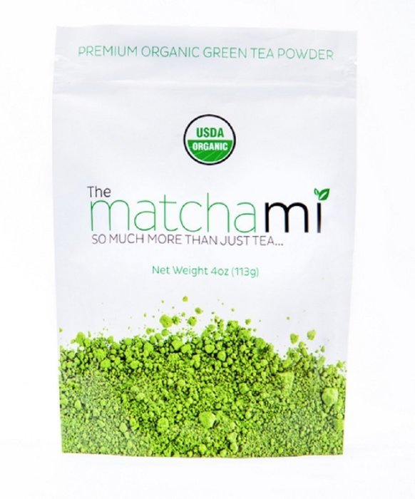 Matchami Green Tea Powder USDA Certified Organic 4 oz.- No Fillers, Additives or Artificial Ingredients - Enjoy... N3