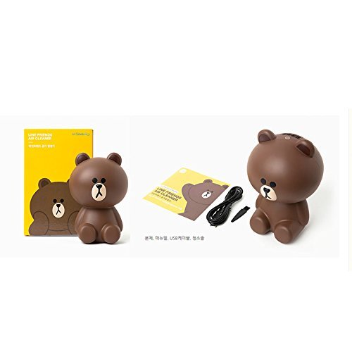AirSave Line Friends Brown Air Purifier N3