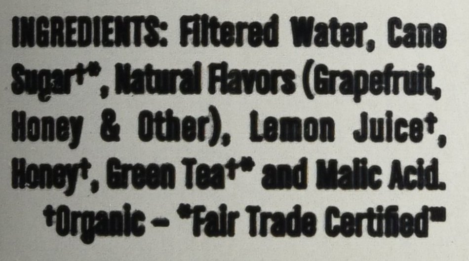 Steaz Oragnic Green Tea Grapefruit Honey 16 Oz - Case of 12 N4