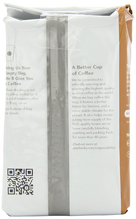 Starbucks Colombia Ground Coffee Ground, 12 Ounce (Pack of 3)