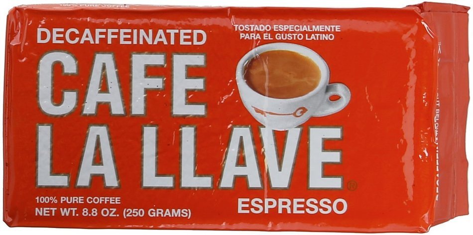 Caf&eacute; La Llave Decaf Bag, 8.8 Ounce (Pack of 12)