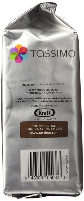 Tassimo King of Joe Espresso, 16-Count 4.45 oz (126g)