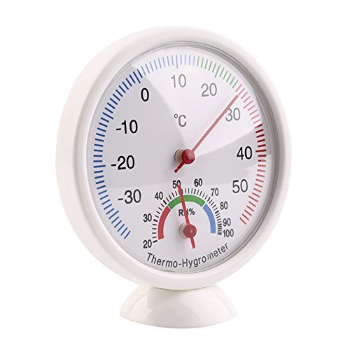 CandyQ Dial Indoor Outdoor Thermometer Hygrometer Temperature Meter N6