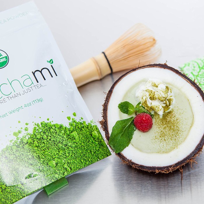 Matchami Green Tea Powder USDA Certified Organic 4 oz.- No Fillers, Additives or Artificial Ingredients - Enjoy... N8