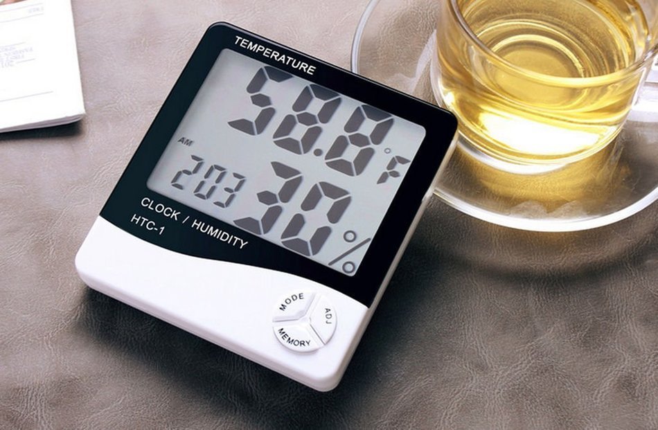 PNBB Digital Weather Thermometers Indoor Home Office Humidity Thermometer Monitor Sensor Thermostat with Memory... N3