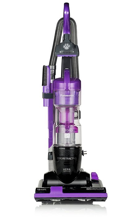 Panasonic MC-UL429 Bagless Jetforce Upright Vacuum Cleaner with Dirt Compression Technology - Corded