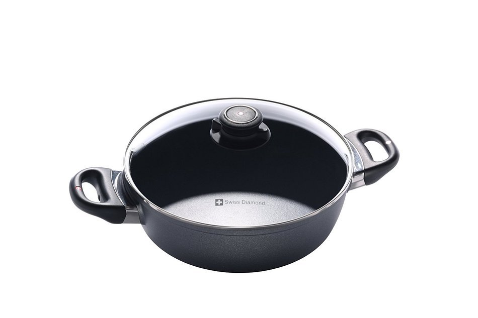 Swiss Diamond Nonstick Casserole - 3.2 qt (9.5") N4