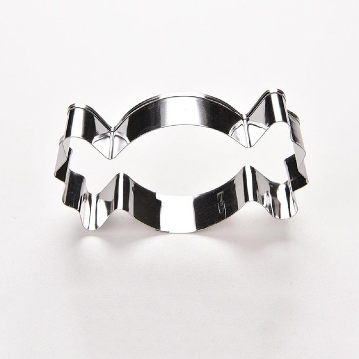 4U-Lucky 1psc Stainless Candy Shape Cake Cookie Cutter Fondant Biscuit Baking Mould N3