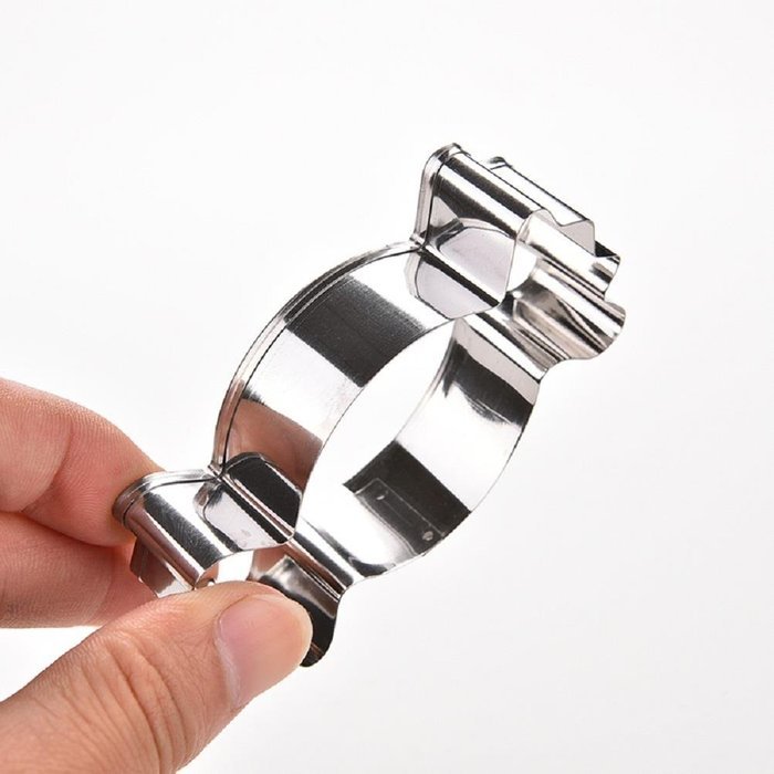 4U-Lucky 1psc Stainless Candy Shape Cake Cookie Cutter Fondant Biscuit Baking Mould N4