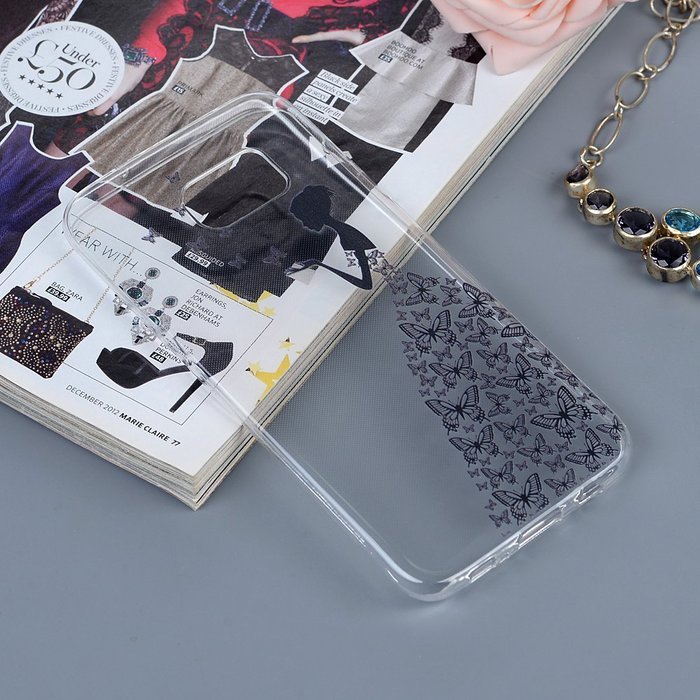 Badalink Galaxy S7 Edge Case Clear Soft TPU Rubber Skin Bumper Case Shockproof Flexible Easy Grip Colorful Painting... N8