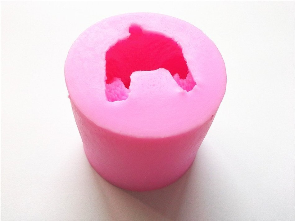 Wocuz W0385 Life and Tree Pattern Silicone Candle Making Mold Soap Mold DIY Craft Mould Cake Top Decoration N2