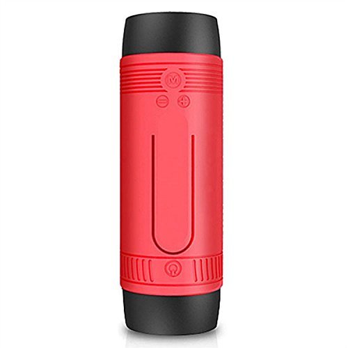 Portable Waterproof Wireless Bluetooth Speaker with Power Bank Output, 3 Mode Flashlight, Hands Free Answering...