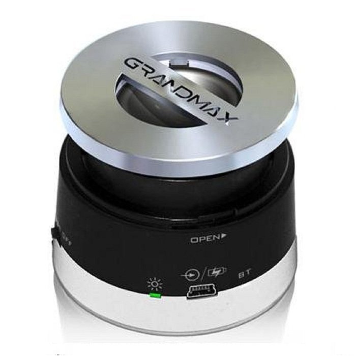 Grandmax Tweakers Microbeats Bluetooth Wireless Portable Speaker for iPod/MP3 Players and Laptops - Retail Packaging...
