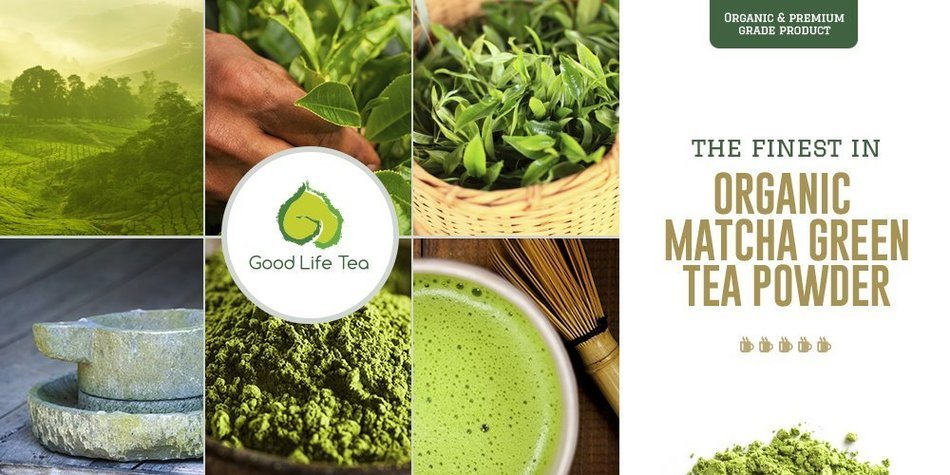 Good Life Tea Organic Ceremonial Matcha Green Tea Powder, 30g N5