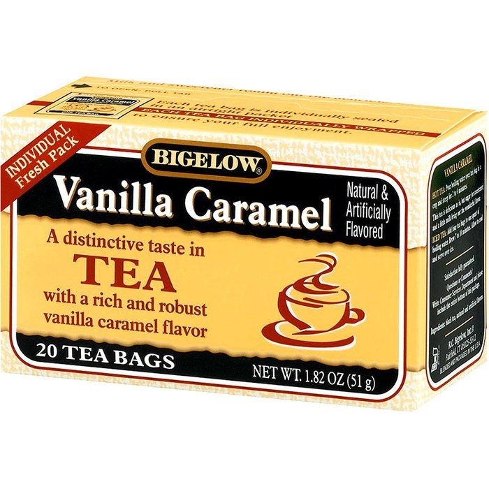 Bigelow Vanilla Caramel Black Tea (20 Teabags) N3