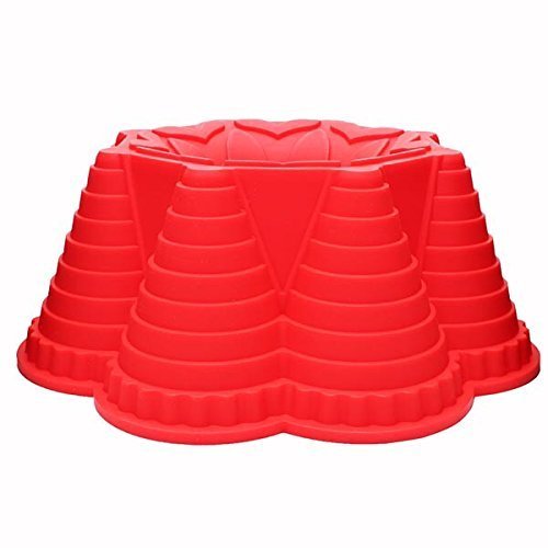 6 Inch Silicone Castle Shapes Cake Mould Chocolate Baking Mold N3