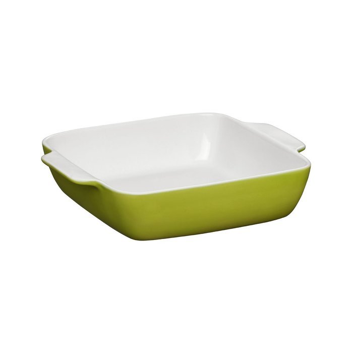 PREMIER HOUSEWARES OVENLOVE 2.5L SQUARE BAKING DISH LIME GREEN STYLISH DURABLE