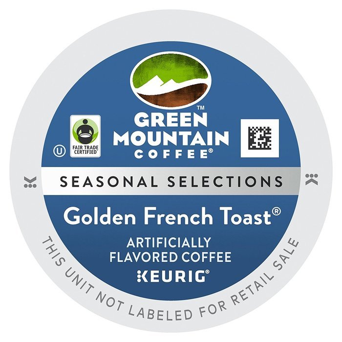 Green Mountain *Limited Edition* GOLDEN FRENCH TOAST (1 Box of 24 K-Cups)
