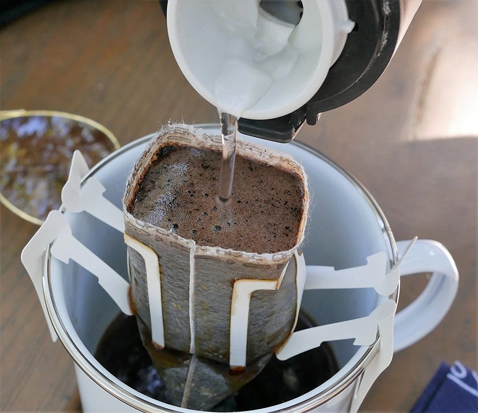 ChestBrew POP (Pour Over Coffee Pouch) Vietnamese Coffee. Strong Single Serve- 18 Brewers