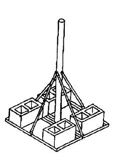 Ambient Weather EZ-NPP Tripod and Mast Assembly with Platform N2