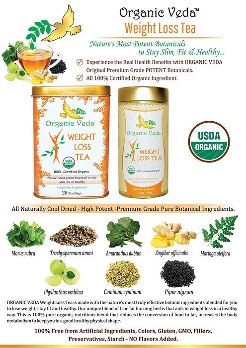 Organic Moringa Ginger Tea (Loose Leaf Tea). USDA Certified Organic. Rich in Antioxidants and Daily Needed Essential... N2