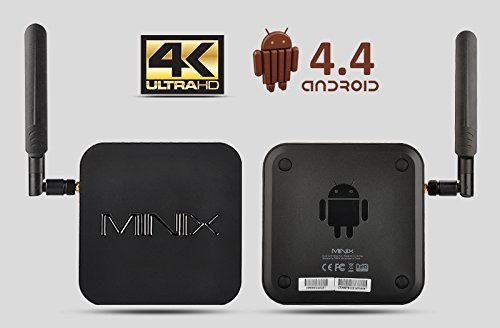 Minix NEO X8-H Android 4.4 TV Box - 2GHz CPU, 4k Video Play Back, Dual Band Wi-Fi, Pre-installed XBMC, Free Air... N2