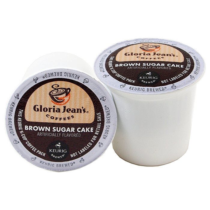 Gloria Jeans Brown Sugar Cake Coffee Keurig K-Cups, 72 Count N2