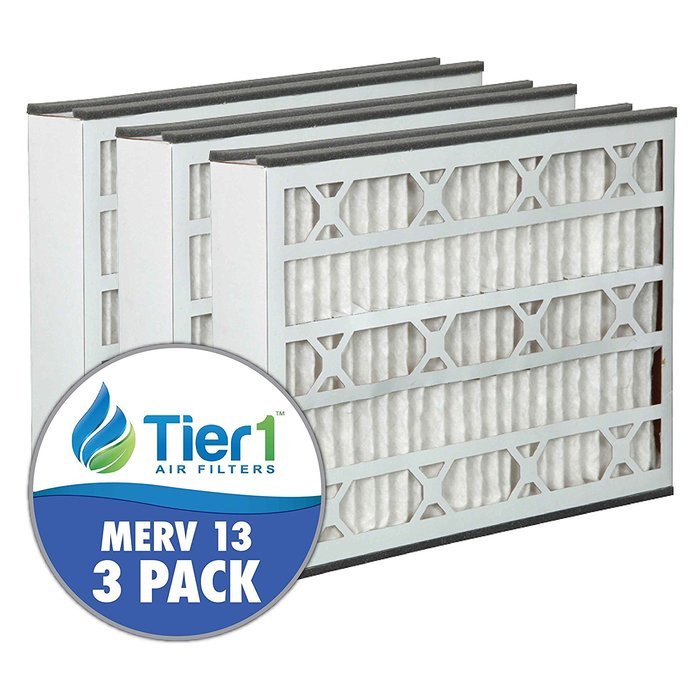 Bryant 16x25x3 MERV 13 Comparable Air Filter - 3PK