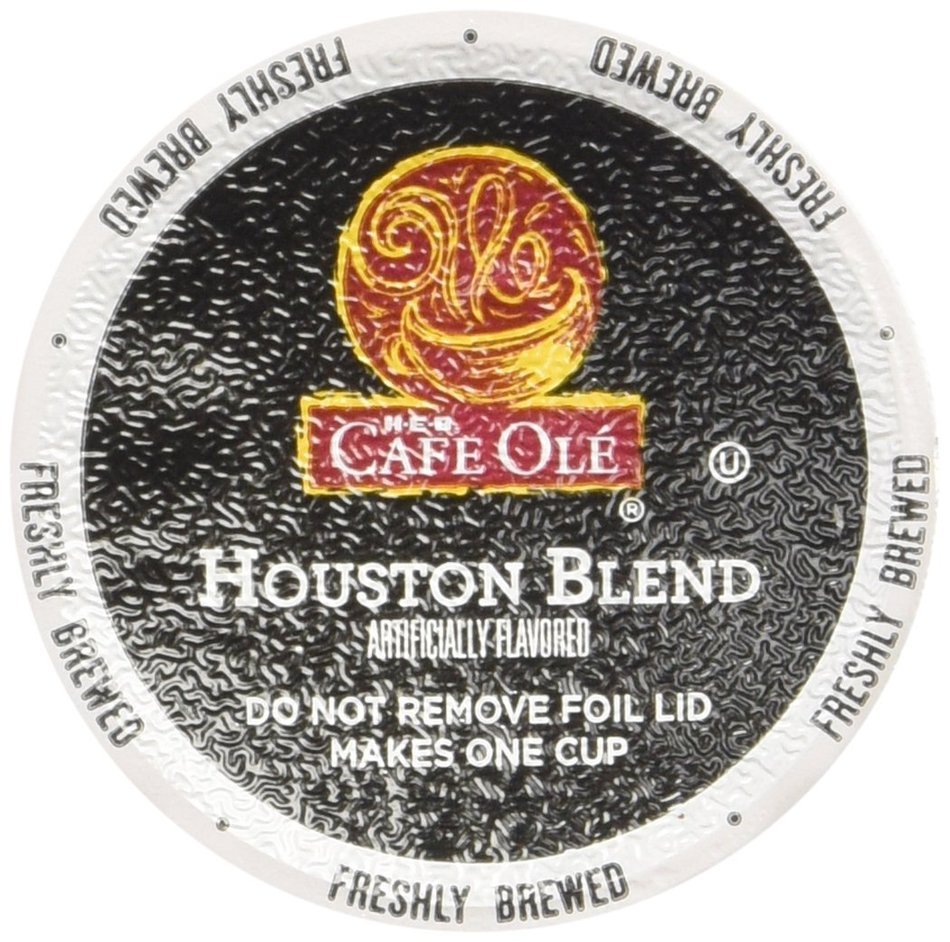 Cafe Ole Taste of Texas Houston Blend 12 Count K-cups (Pack of 2) N4