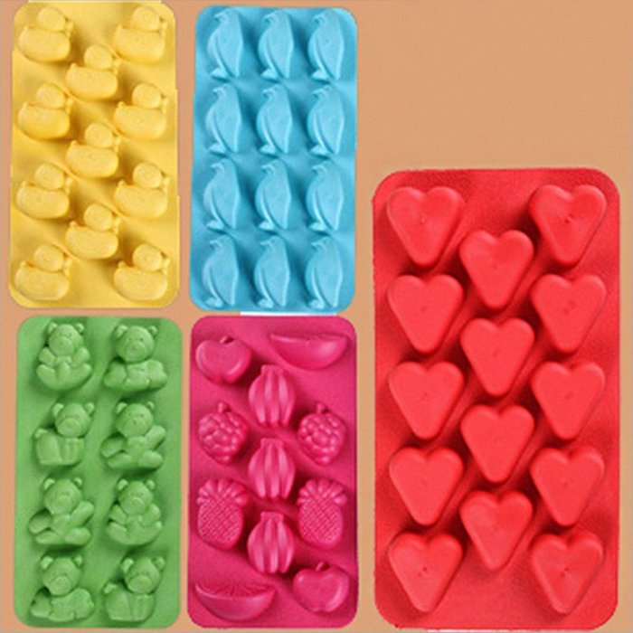 Bhbuy Silicone Bar Kitchen DIY Ice Cube Jelly Mould Cake Chocolate Cake Pudding Mold N2