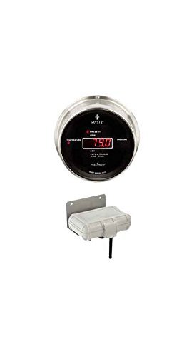 Nickel Casing Barometric & Temperature Pressure Gauge (10001-11000 ft.)