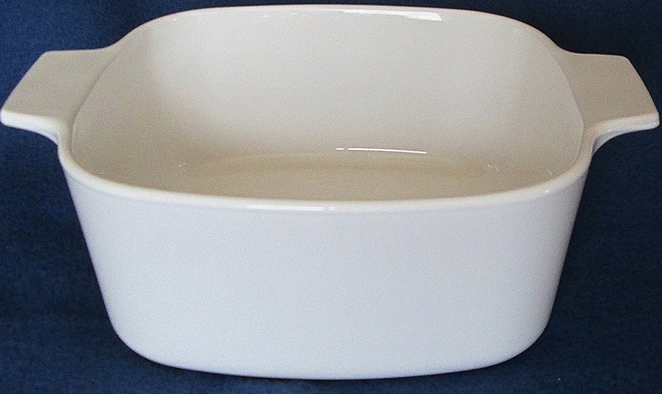 Corning Ware A-1-1/2-B White Casserole - No Lid