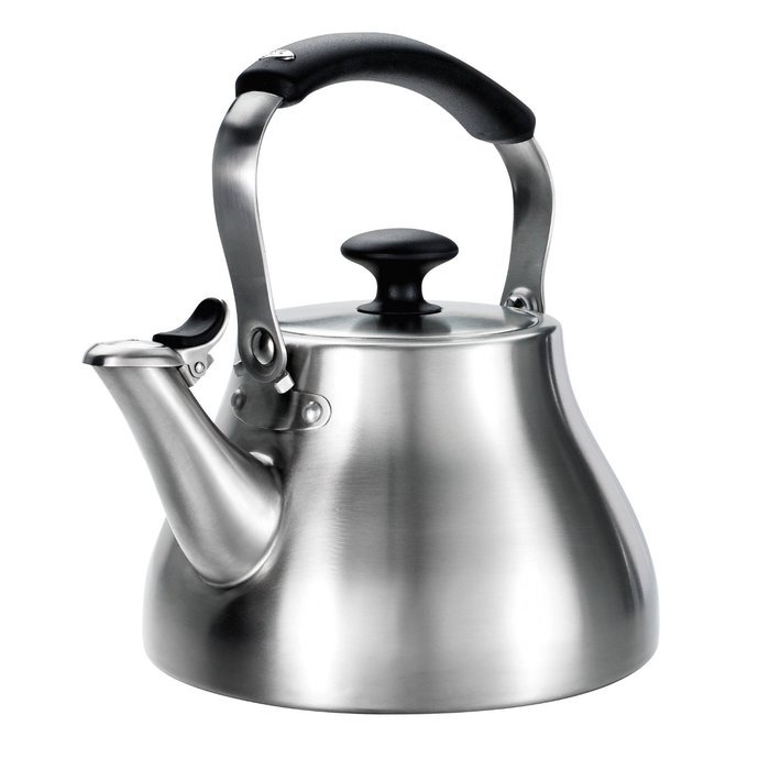 OXO Good Grips Classic Tea Kettle, Brushed Stainless N6