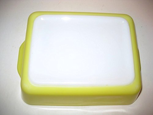 Vintage Pyrex 503 1 1/2 Quart Yellow Fridgie Refrigerator Dish