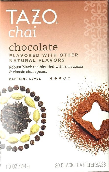 Tazo Chai Tea Chocolate -- 20 Tea Bags N2