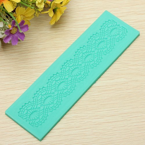 3PCS Bakeware Lace Silicone Mold Cake Decorating Tools N5