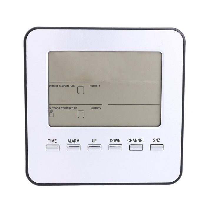 Androra Wireless Weather Station, LED Screen Indoor Outdoor Thermometer with Humidity, Weather Forecast, Clock... N7