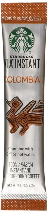 Starbucks Via Ready Brew Coffee, Colombia, 8-Count N2