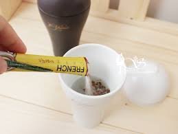 French Cafe Instant Arabica Coffee Mix w/ Nonfat Milk - 100-stick Box N2