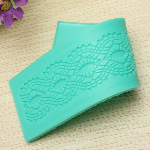 3PCS Bakeware Lace Silicone Mold Cake Decorating Tools N7