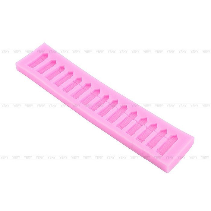 Yosoo Letter Flag Bunting Silicone Fondant Mold Cake Decorating Chocolate Mould Baking N3